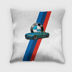 Подушка квадратная Немецкий родстер BMW, цвет: 3D-принт