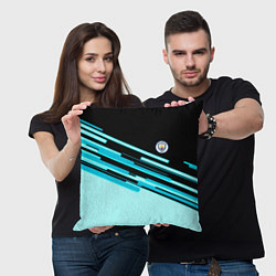 Подушка квадратная Chelsea sport fc, цвет: 3D-принт — фото 2