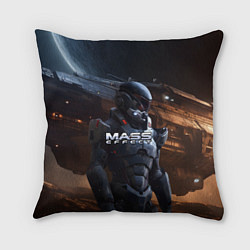 Подушка квадратная Mass Effect game space