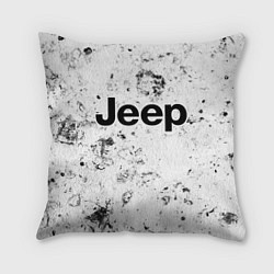 Подушка квадратная Jeep dirty ice