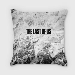 Подушка квадратная The Last Of Us white graphite, цвет: 3D-принт