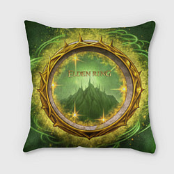 Подушка квадратная Elden Ring logo