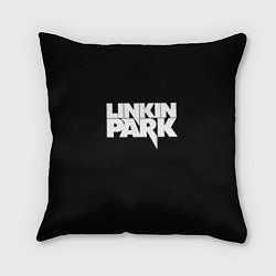 Подушка квадратная Lnkin park logo white