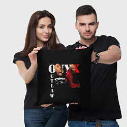 Подушка квадратная Onyx outlaw, цвет: 3D-принт — фото 2