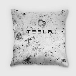Подушка квадратная Tesla dirty ice, цвет: 3D-принт