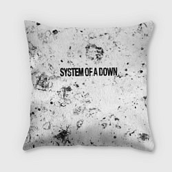 Подушка квадратная System of a Down dirty ice