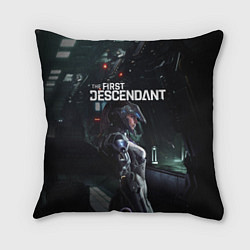 Подушка квадратная Game - The First Descendant, цвет: 3D-принт