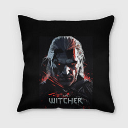 Подушка квадратная The Witcher dark style