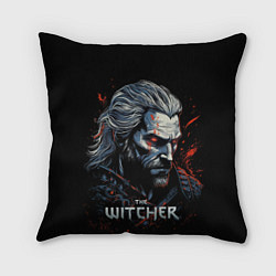 Подушка квадратная The Witcher blood