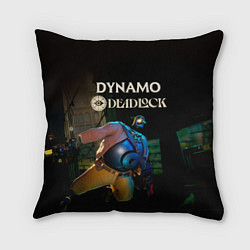 Подушка квадратная Dynamo Deadlock, цвет: 3D-принт
