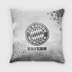 Подушка квадратная Bayern - white gradient, цвет: 3D-принт