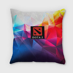 Подушка квадратная DOTA geometry neon