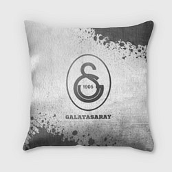 Подушка квадратная Galatasaray - white gradient