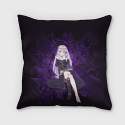 Подушка квадратная Сателла Re:Zero, цвет: 3D-принт