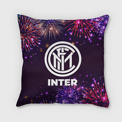 Подушка квадратная Праздничный Inter