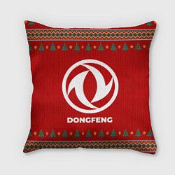 Подушка квадратная Dongfeng new year, цвет: 3D-принт