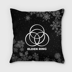 Подушка квадратная Снежный Elden Ring, цвет: 3D-принт