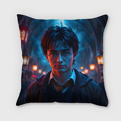 Подушка квадратная Гарри поттер в ночи, цвет: 3D-принт