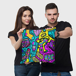 Подушка квадратная Стандартные подарки мужчинам, цвет: 3D-принт — фото 2