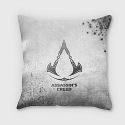 Подушка квадратная Assassins Creed - white gradient, цвет: 3D-принт
