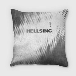 Подушка квадратная Hellsing - white gradient посередине