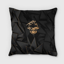 Подушка квадратная Goblin Slayer golden poly, цвет: 3D-принт