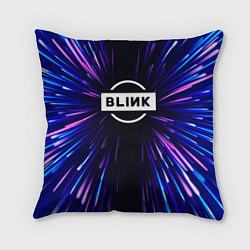 Подушка квадратная Blackpink neon energy, цвет: 3D-принт