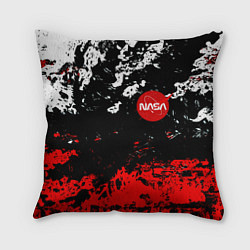 Подушка квадратная Nasa краски, цвет: 3D-принт