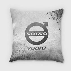 Подушка квадратная Volvo - white gradient