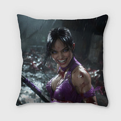 Подушка квадратная Счастливая Милина МК