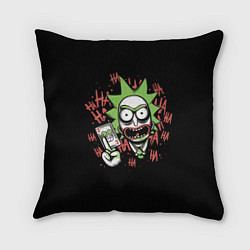 Подушка квадратная Джокер Рик