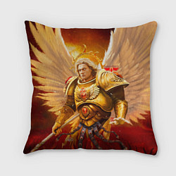 Подушка квадратная Сангвиний кровавый ангел, цвет: 3D-принт