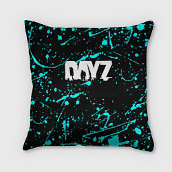 Подушка квадратная Dayz голубые краски