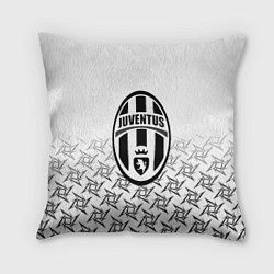 Подушка квадратная Ювентус паттерн ниндзя, цвет: 3D-принт