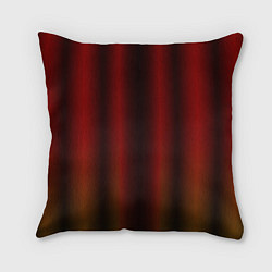 Подушка квадратная Neon red orange lines