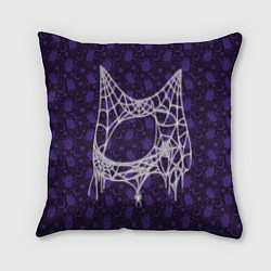 Подушка квадратная Хэллоуин - Паутина, цвет: 3D-принт