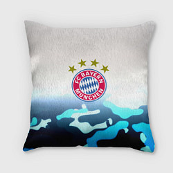 Подушка квадратная Бавария Мюнхен камуфляж