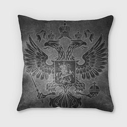 Подушка квадратная Герб России, цвет: 3D-принт