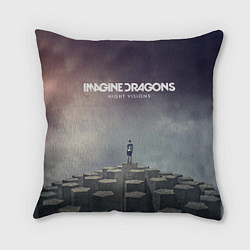 Подушка квадратная Imagine Dragons: Night Visions, цвет: 3D-принт