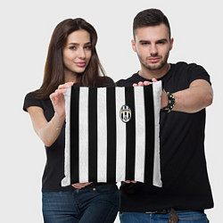 Подушка квадратная Juventus: Pirlo, цвет: 3D-принт — фото 2