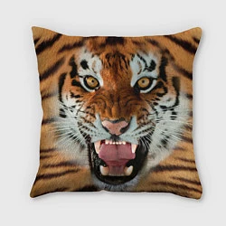 Подушка квадратная Взгляд тигра