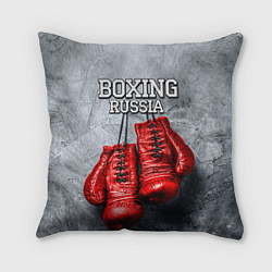 Подушка квадратная Boxing Russia