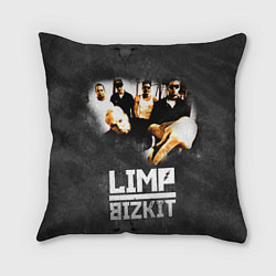 Подушка квадратная Limp Bizkit: Rock in to you, цвет: 3D-принт