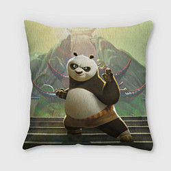 Подушка квадратная Кунг фу панда