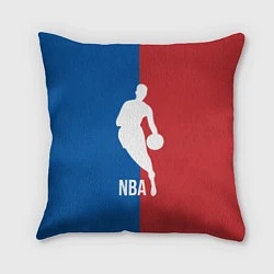 Подушка квадратная Эмблема NBA