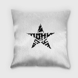 Подушка квадратная Тони Раут звезда, цвет: 3D-принт