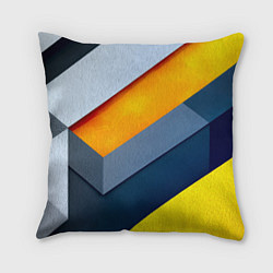Подушка квадратная Геометрия, цвет: 3D-принт