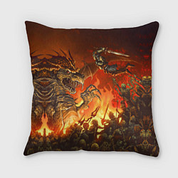 Подушка квадратная Dark Souls: Fire Dragon