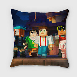 Подушка квадратная Minecraft Men's
