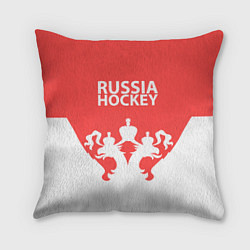 Подушка квадратная Russia Hockey